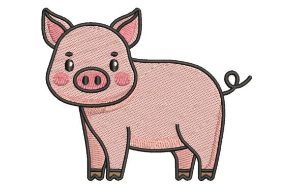 Adorable Pink Farm Pig: A Craft Fair Review