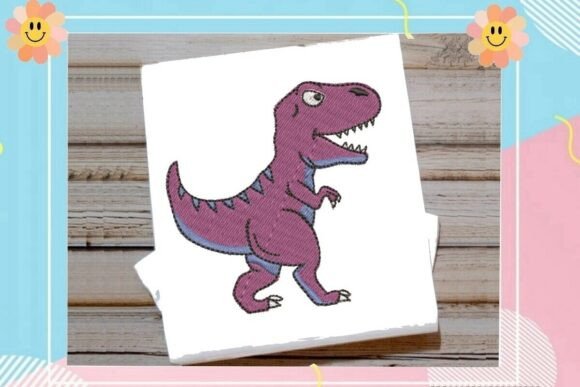Cute Purple T-Rex Dinosaur Review