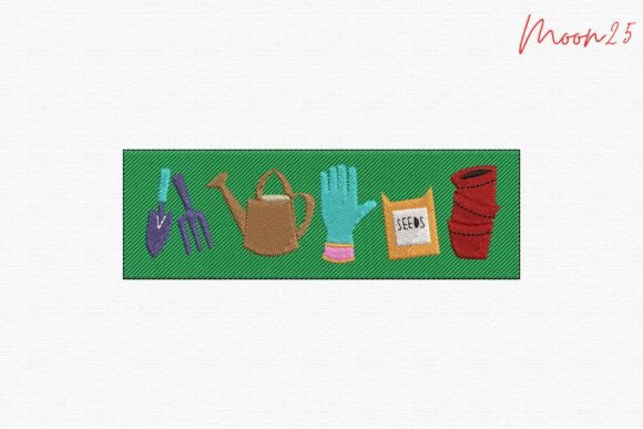 Garden Tools Plant Lover: A Seasonal Embroidery Design Review