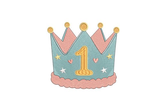 My 1st Birthday Princess Crown Embroidery Design Review