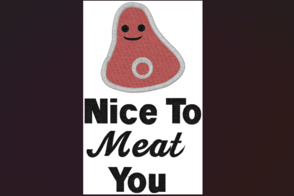 Nice to Meat You Funny Pun: A Designer’s Real-World Embroidery Review