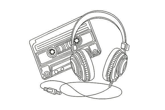 Retro Cassette Headphones: A Nostalgic Touch for Handmade Gifts
