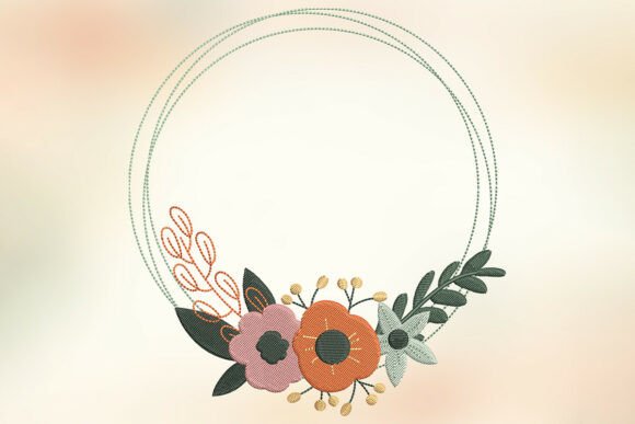 Retro Meadow Floral Wreath: A Designer’s Review for Small Business Branding