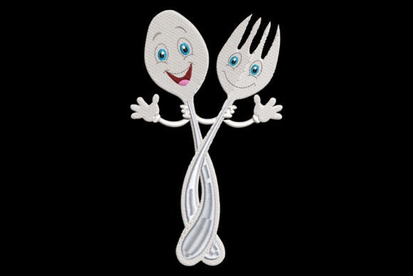Spoon and Fork Embroidery Design Review